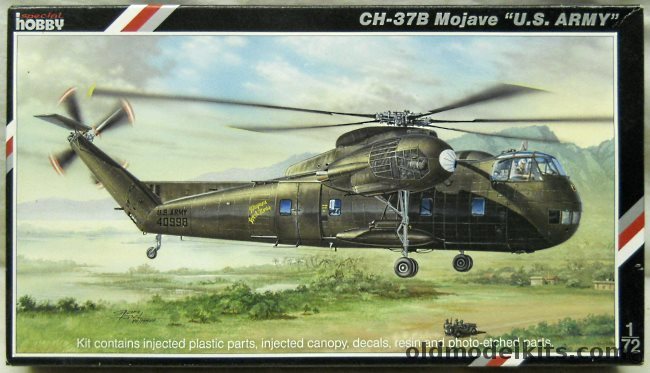 Special Hobby 1/72 CH-37B Mojave - Da Nang Vietnam 1964 / 1965 / Illesheim AFB Germany 1965, SH72075 plastic model kit